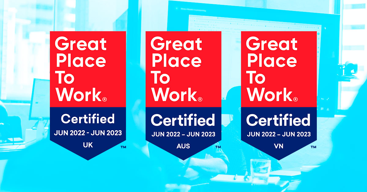 Great places to work UK AU Vietnam