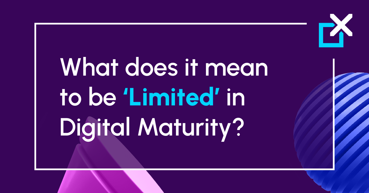 What does it mean to be ‘Limited’​ in Digital Maturity?
