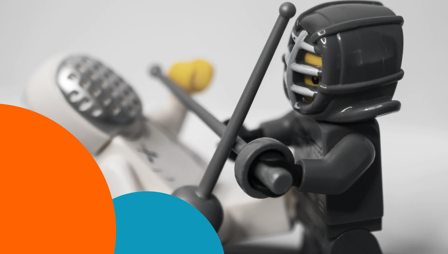 Google Tag Manager 360 lego people fencing